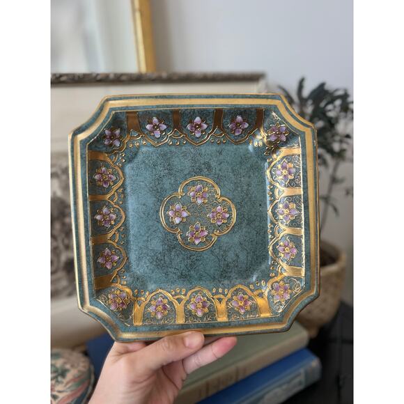 H.F.P. Macau Marabella Toyo square plate - Picture 1 of 4